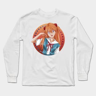 Asuka Sohryu Langley Long Sleeve T-Shirt